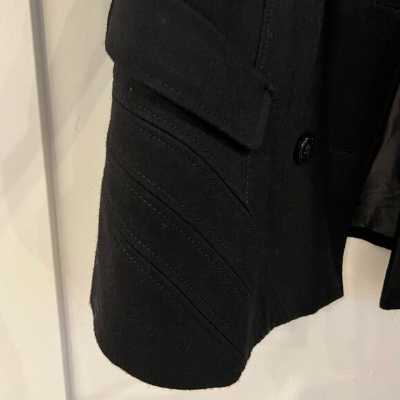 NWOT APOSTROPHE Black Recycled Wool Blend Jacket Women’s Size XL - Picture 8 of 16